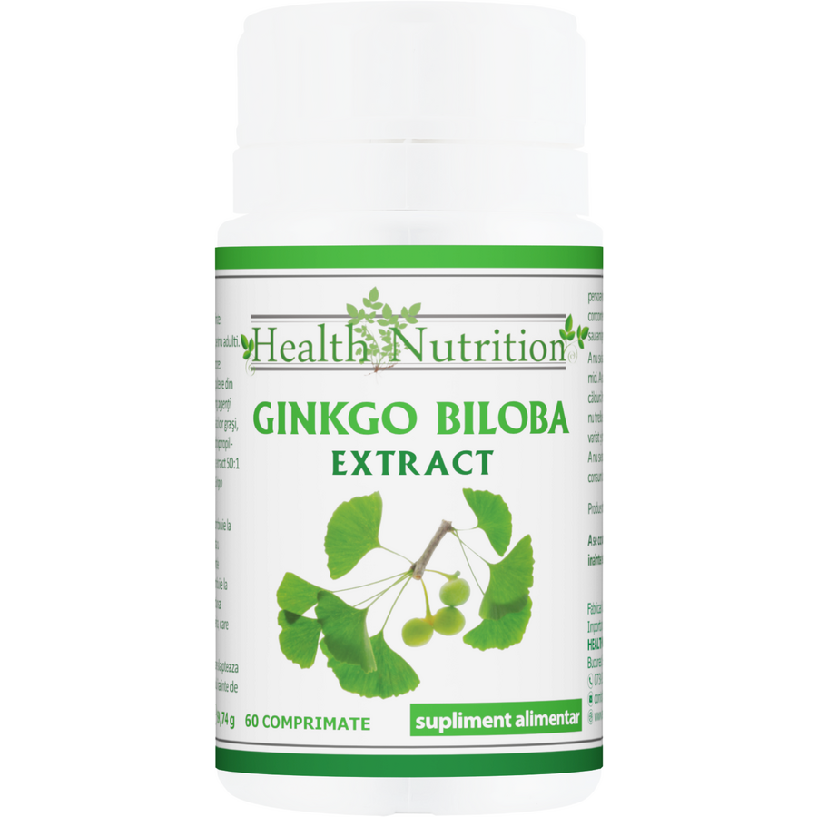 Ginkgo Biloba Extract 60cpr
