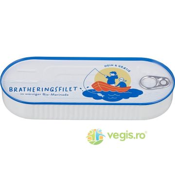 File de Hering Prajit cu Marinata Ecologic/Bio 325g
