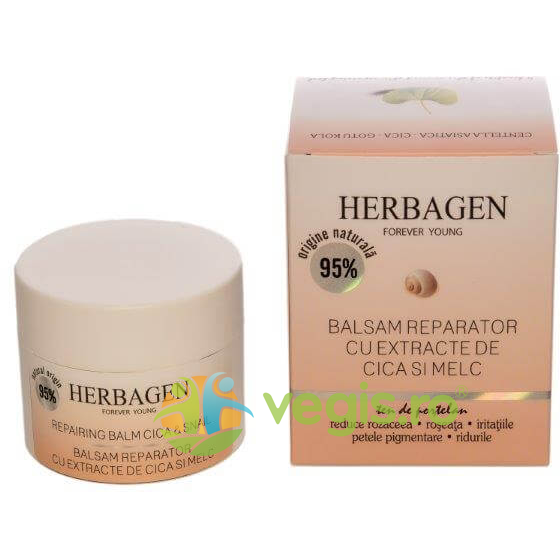 Balsam Reparator cu Extract de Cica si Melc 50g