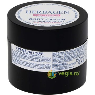Crema de Corp cu Ulei de Jojoba si Vitaminele A si E 150ml