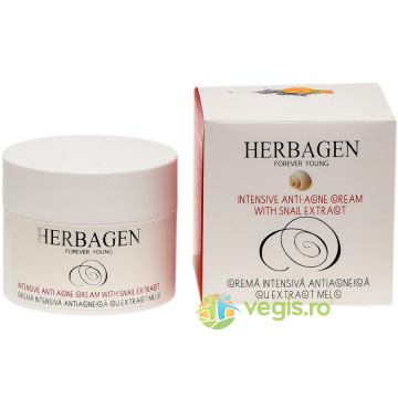 Crema Intensiva Antiacnee cu Extract de Melc 50ml