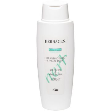 Lapte Demachiant si Tonic Facial cu Unt de Shea si Extract de Ceai Verde 200ml