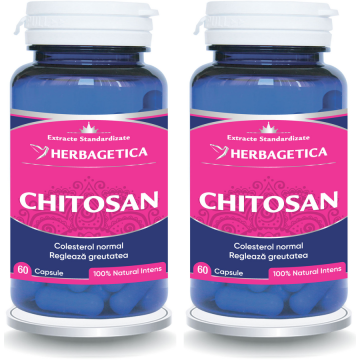 Pachet Chitosan 60cps + 60cps