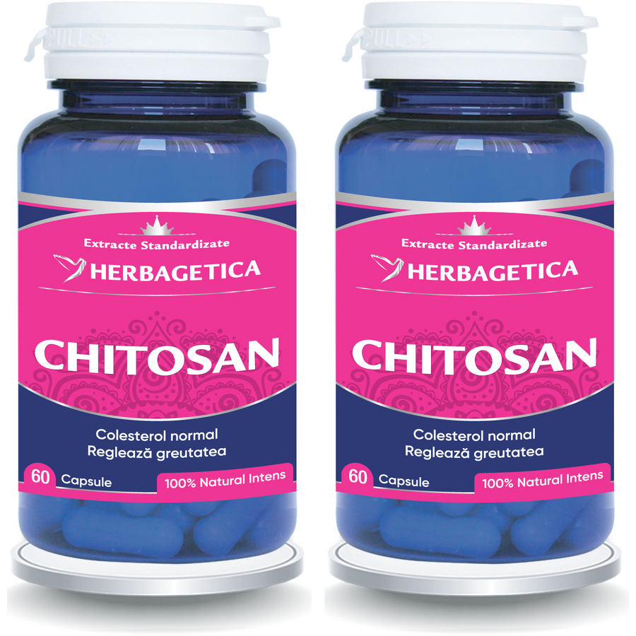 Pachet Chitosan 60cps + 60cps