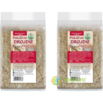 Pachet Fulgi de Drojdie Inactiva 100g+100g