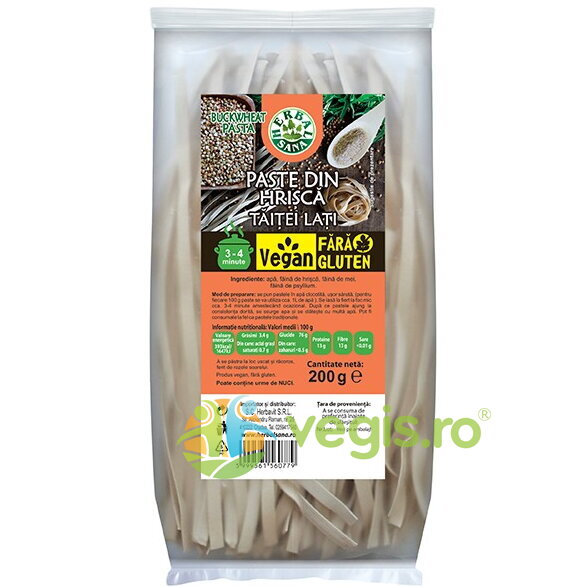 Taitei Lati din Hrisca fara Gluten 200g
