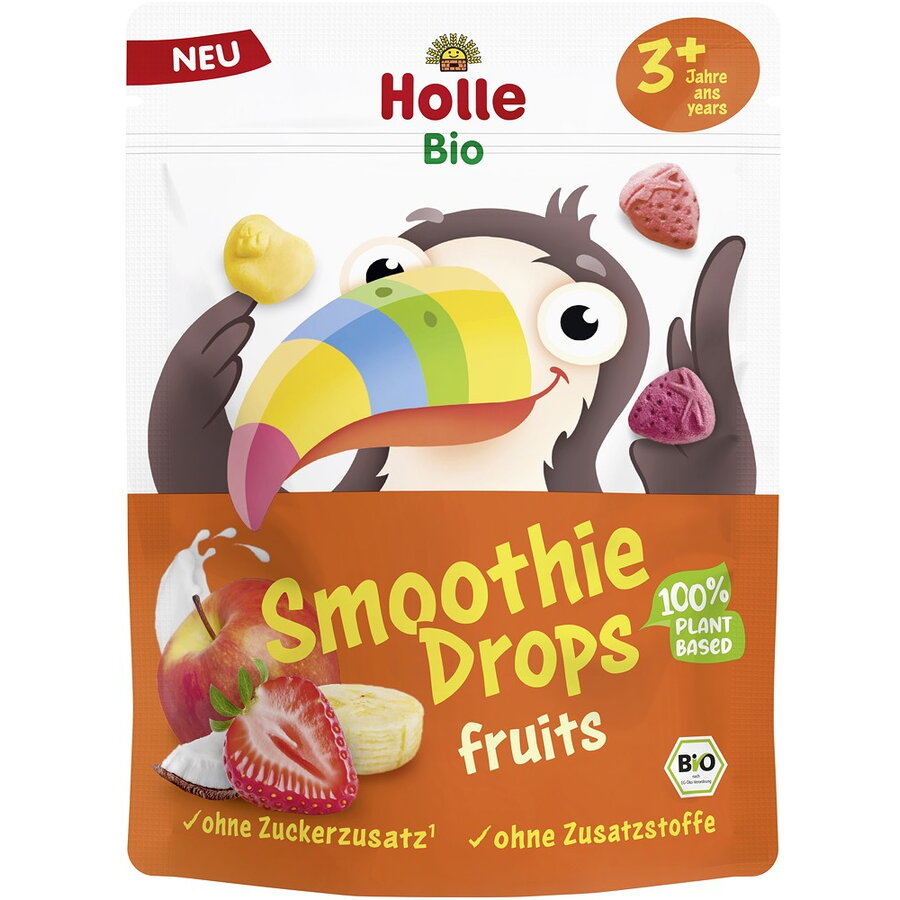 Gustare din Fructe pentru Copii +3 Ani Ecologica/Bio 15g