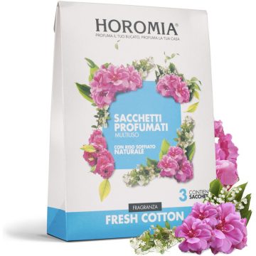 Saculeti Parfumati Multifunctionali cu Orez Fresh Cotton 3buc
