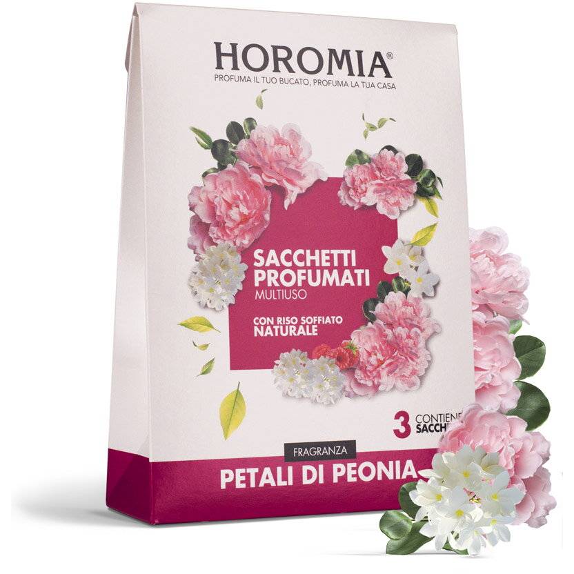 Saculeti Parfumati Multifunctionali cu Orez Petali di Peonia 3buc