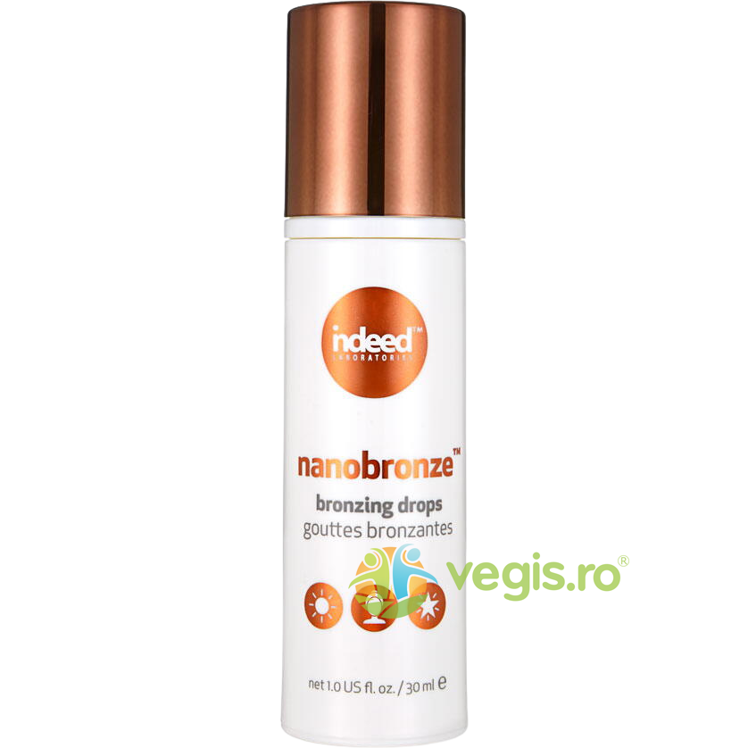 Ser Bronzant Anti-Poluare cu Protectie Blue Light Nanobronze 30ml