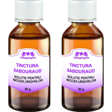 Pachet Tinctura Sabouraud Contra Micozei 30g + 30g