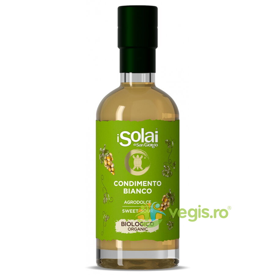 Otet Balsamic Alb de Modena Densitate 1,15 (Ideal pentru Salate) Ecologica/Bio 250ml