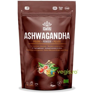 Pulbere de Ashwagandha fara Gluten Ecologica/Bio 150g