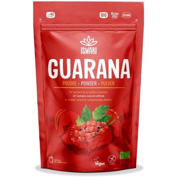 Guarana sub Forma de Pulbere fara Gluten Ecologica/Bio 70g