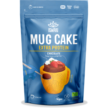 Prajitura cu Ciocolata si Extra Proteine sub Forma de Pulbere fara Gluten Ecologica/Bio 200g