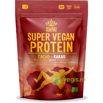 Proteina dupa Efort cu Cacao fara Gluten Ecologica/Bio 250g