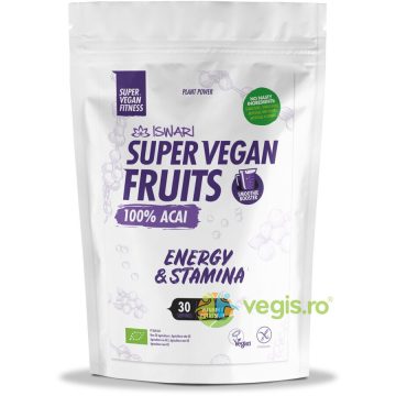 Pulbere de Acai Inainte si dupa Efort fara Gluten Ecologica/Bio 150g