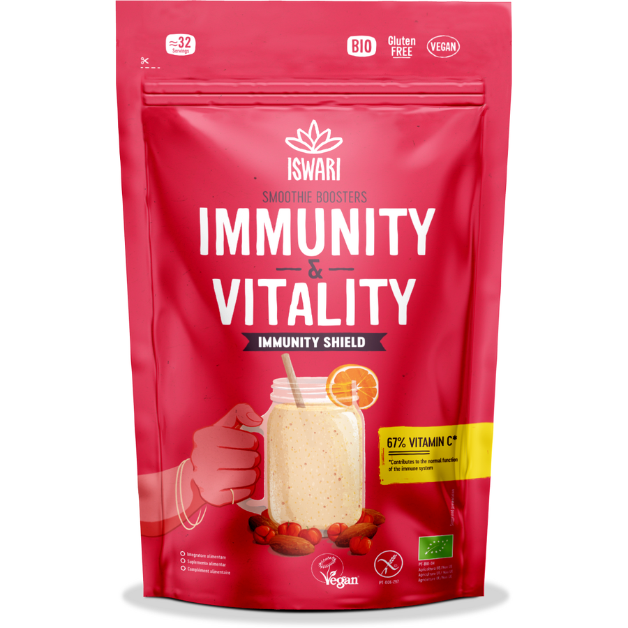 Smoothie Booster pentru Imunitate si Vitalitate fara Gluten Ecologic/Bio 100g