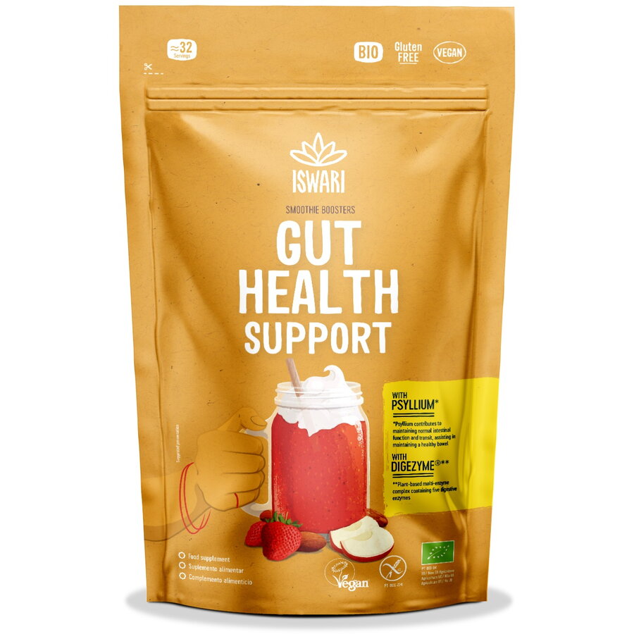 Smoothie Booster pentru Sanatatea Intestinala fara Gluten Ecologic/Bio 100g