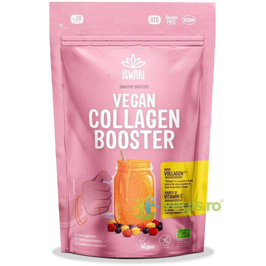 Smoothie Booster pentru Sustinerea Productiei de Colagen fara Gluten Ecologic/Bio 100g