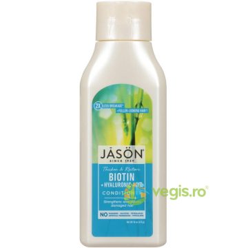 Balsam de Par Biotin cu Acid Hialuronic pentru Intarirea si Repararea Parului Deteriorat 473ml