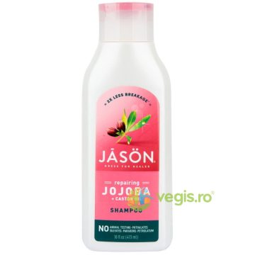 Sampon pentru Par Puternic si Sanatos cu Jojoba si Ulei de Ricin 473ml