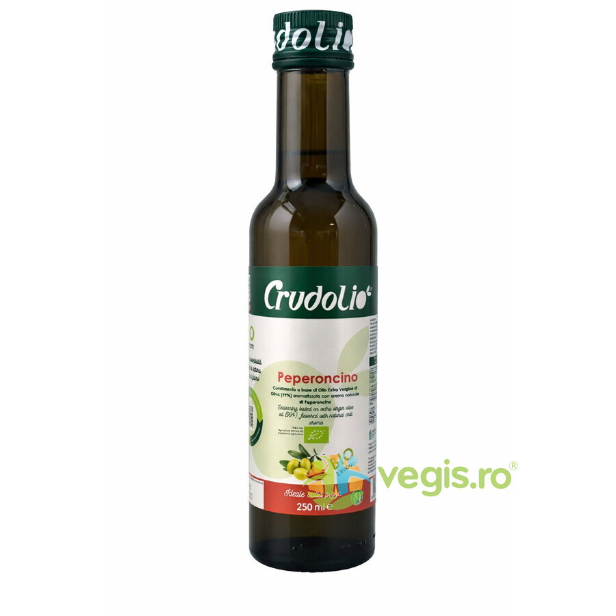 Ulei de Masline Extravirgin Aromatizat cu Chilli Ecologic/Bio 250ml