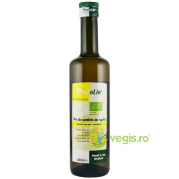 Ulei din Seminte de Rapita Crudolio Ecologic/Bio 500ml
