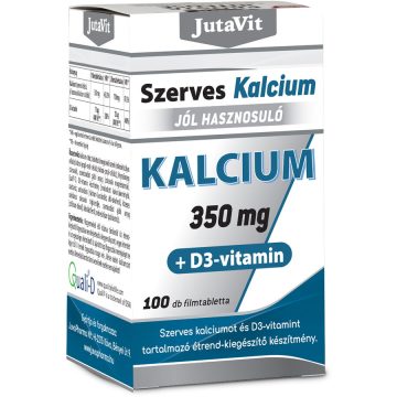 Calciu Organic 350mg + Vitamina D3 100tb