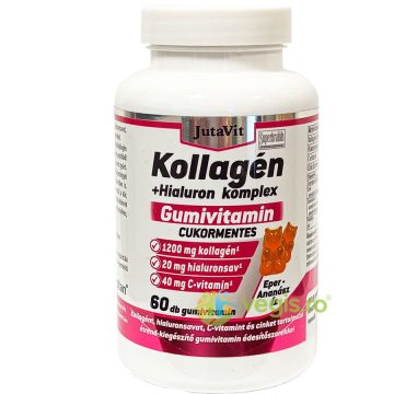 Colagen + Complex Hialuronic 60 vitamine gumate