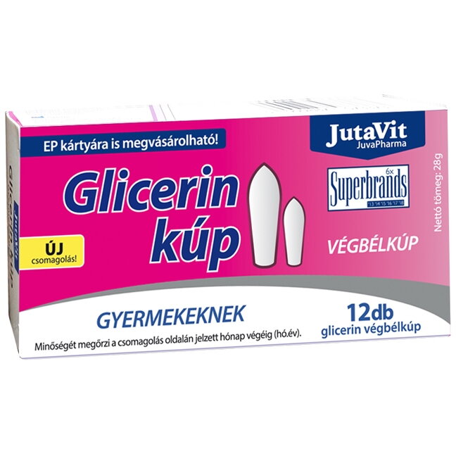 Supozitoare cu Glicerina pentru Copii 12buc