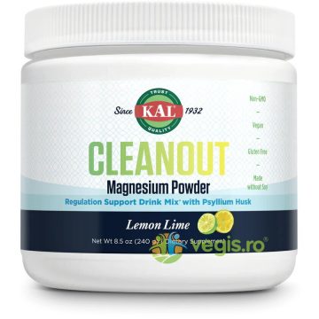 Cleanout Magnesium Powder (Aroma de Lamaie si Lamaie Verde) 240g Secom,