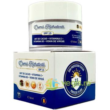 Crema Hidratanta cu Unt de Cacao, Vitamina E ,B5 si Venin de Vipera 50ml