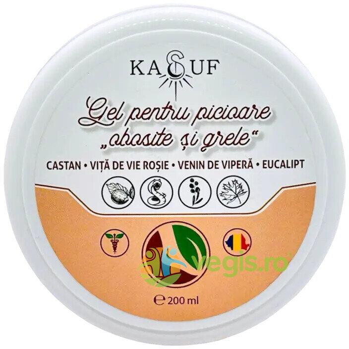 Gel pentru Picioare Obosite si Grele 200ml