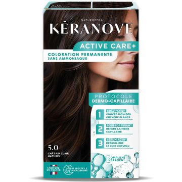 Vopsea Permanenta pentru Par fara Amoniac Saten Deschis 152ml