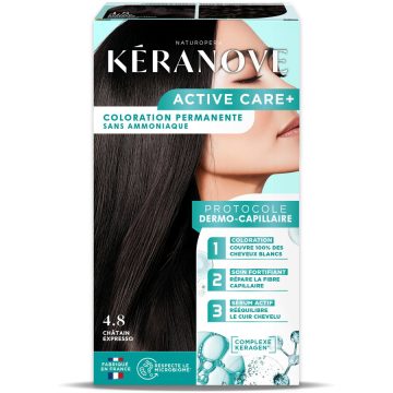 Vopsea Permanenta pentru Par fara Amoniac Saten Inchis 152ml