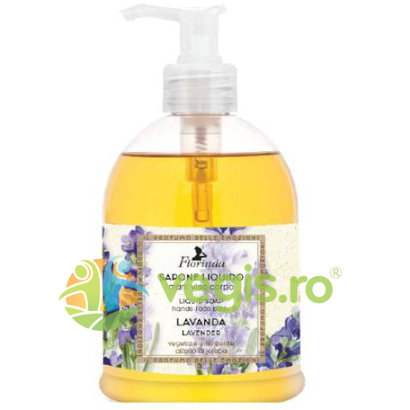 Sapun Lichid Hidratant cu Lavanda si Ulei de Jojoba Florinda 500ml