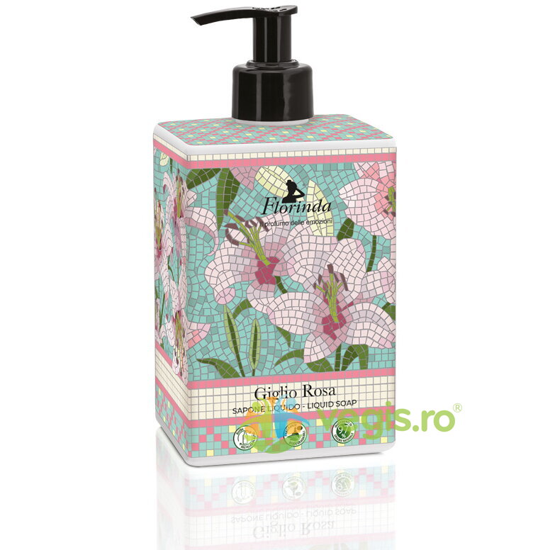 Sapun Lichid cu Parfum de Crin Roz Florinda 500ml