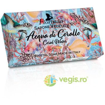 Sapun Vegetal pentru Maini si Corp Coral Water Profumi di Mare Florinda 100g