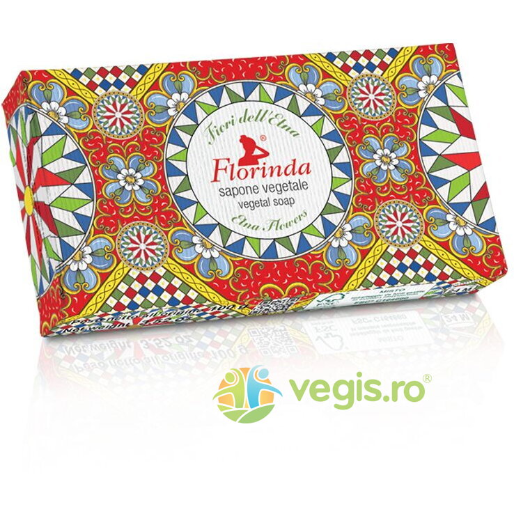Sapun Vegetal pentru Maini si Corp Etna Flowers Botteghe del Sole Florinda 100g