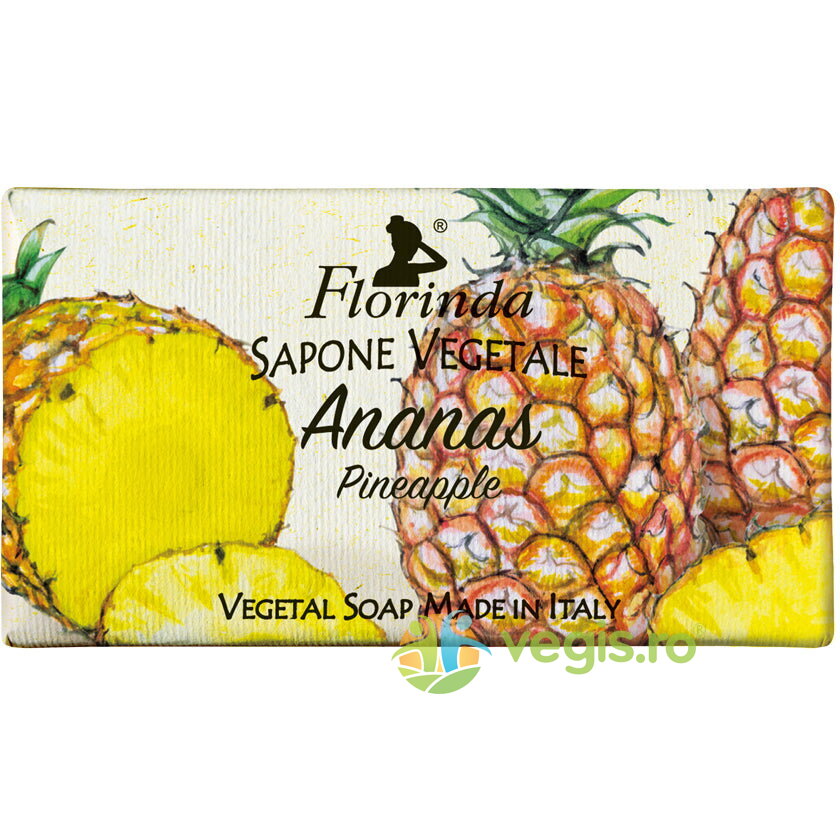 Sapun Vegetal cu Parfum de Ananas Florinda 100g