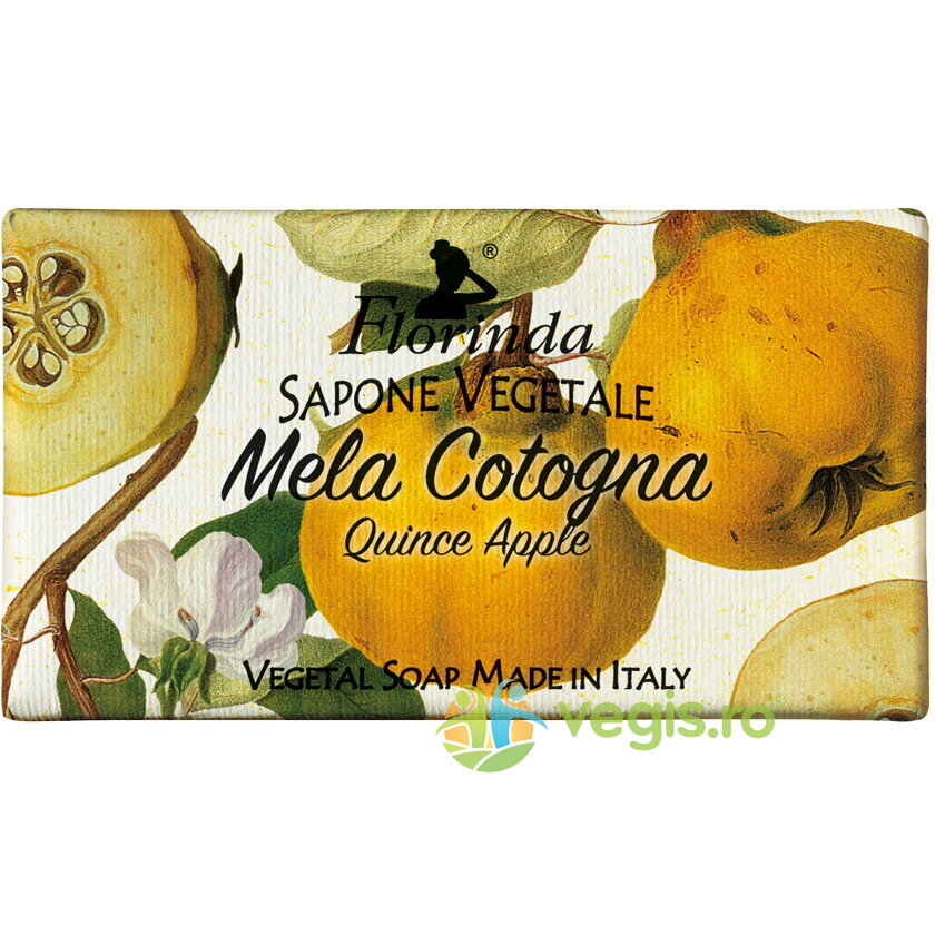 Sapun Vegetal Florinda cu Parfum de Gutui 100g