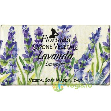 Sapun Vegetal Florinda cu Parfum de Lavanda 100g