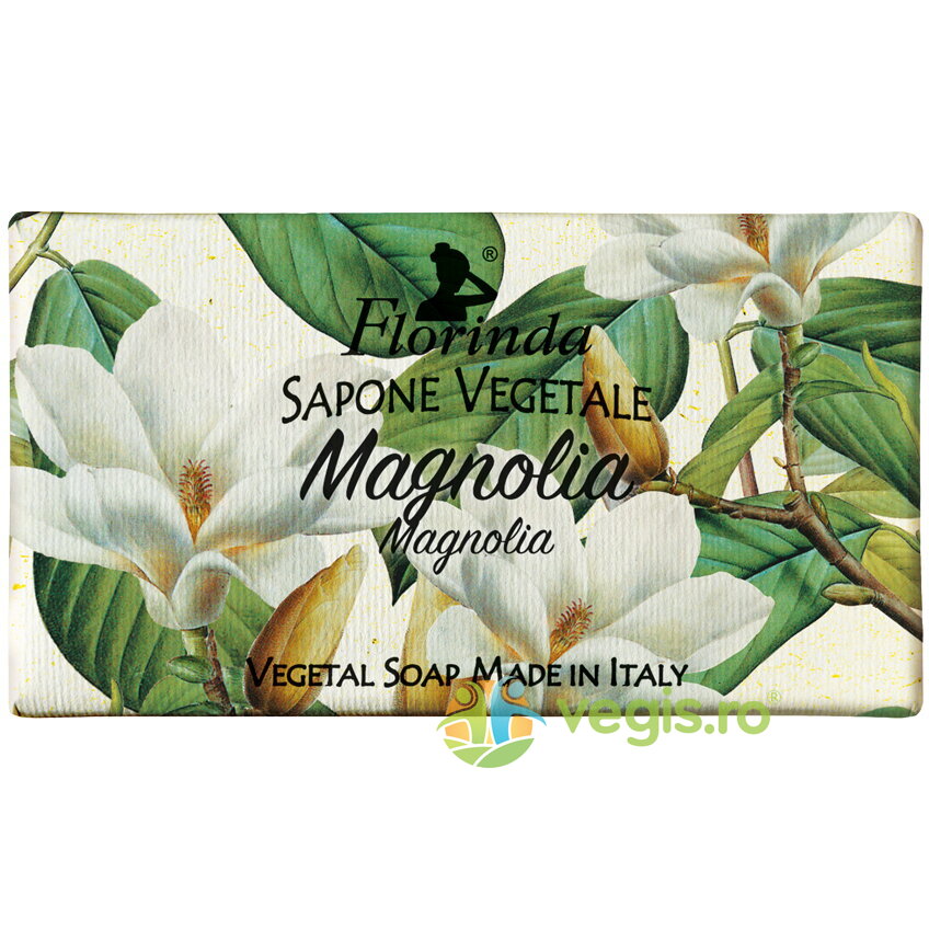 Sapun Vegetal Florinda cu Parfum de Magnolie 100g