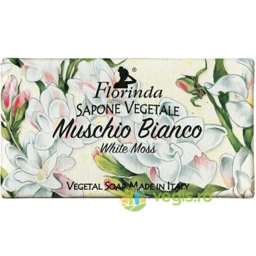 Sapun Vegetal Florinda cu Parfum de Mosc Alb 100g
