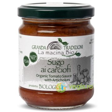 Sos din Rosii si Anghinare fara Gluten Ecologic/Bio 180g