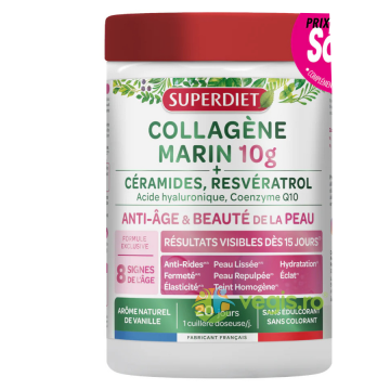 Colagen Marin Pudra cu Acid Hialuronic si Coenzima Q10 210g