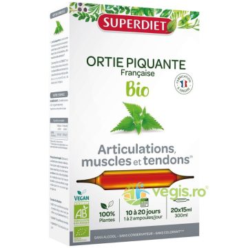Urzica pentru Articulatii Ecologice/Bio 20 fiole x 15ml