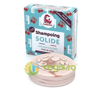 Sampon Solid pentru Par Vopsit cu Ulei de Cirese 70g
