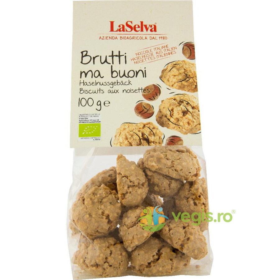 Biscuiti cu Alune de Padure Ecologici/Bio 100g